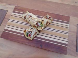 Roll up the flatbreads for your lunchtime lamb kebab